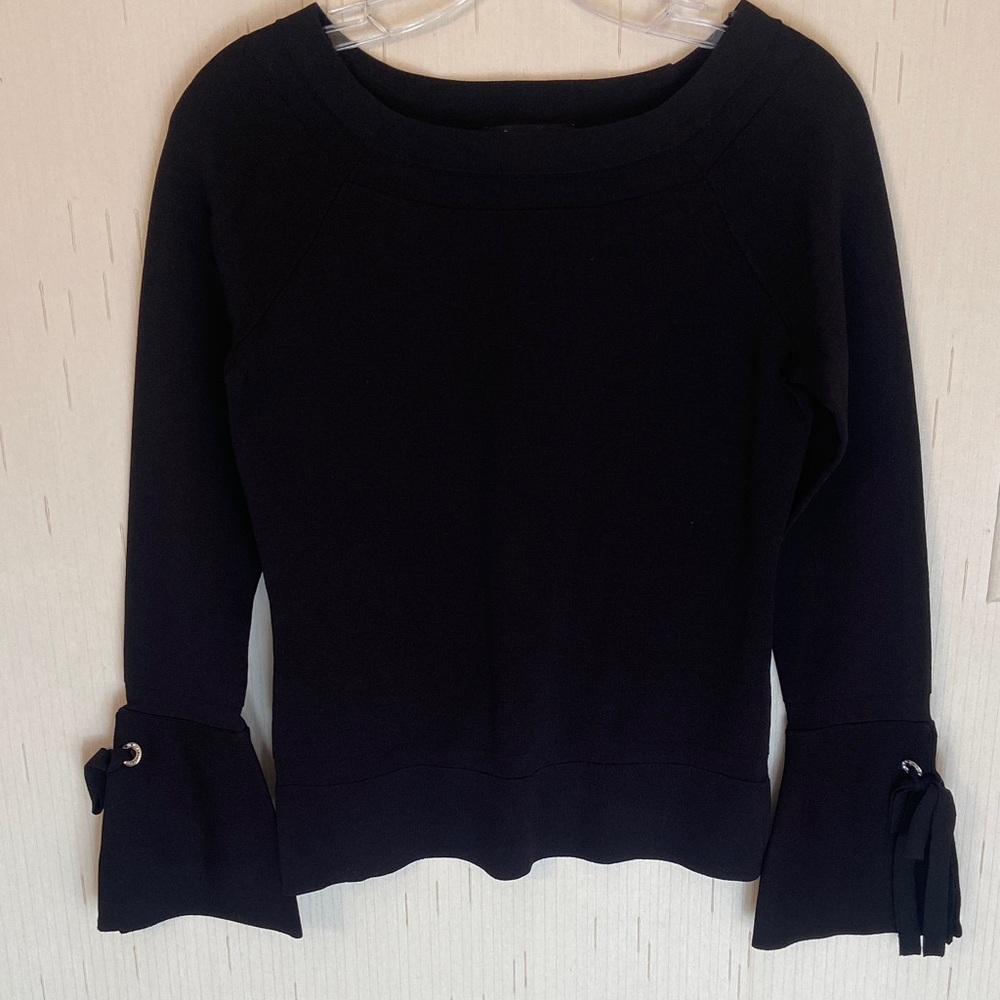 INC International Concepts Black Sweater
